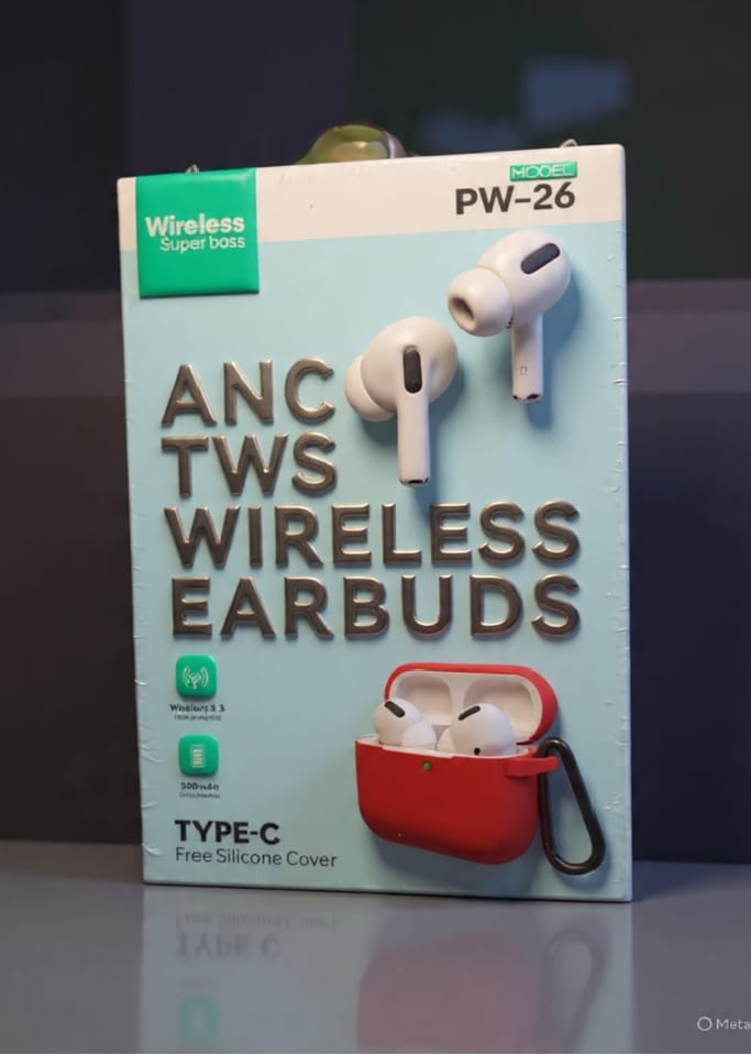 Earbuds Pro 2: Wireless Earbuds with Red Case and Long Battery