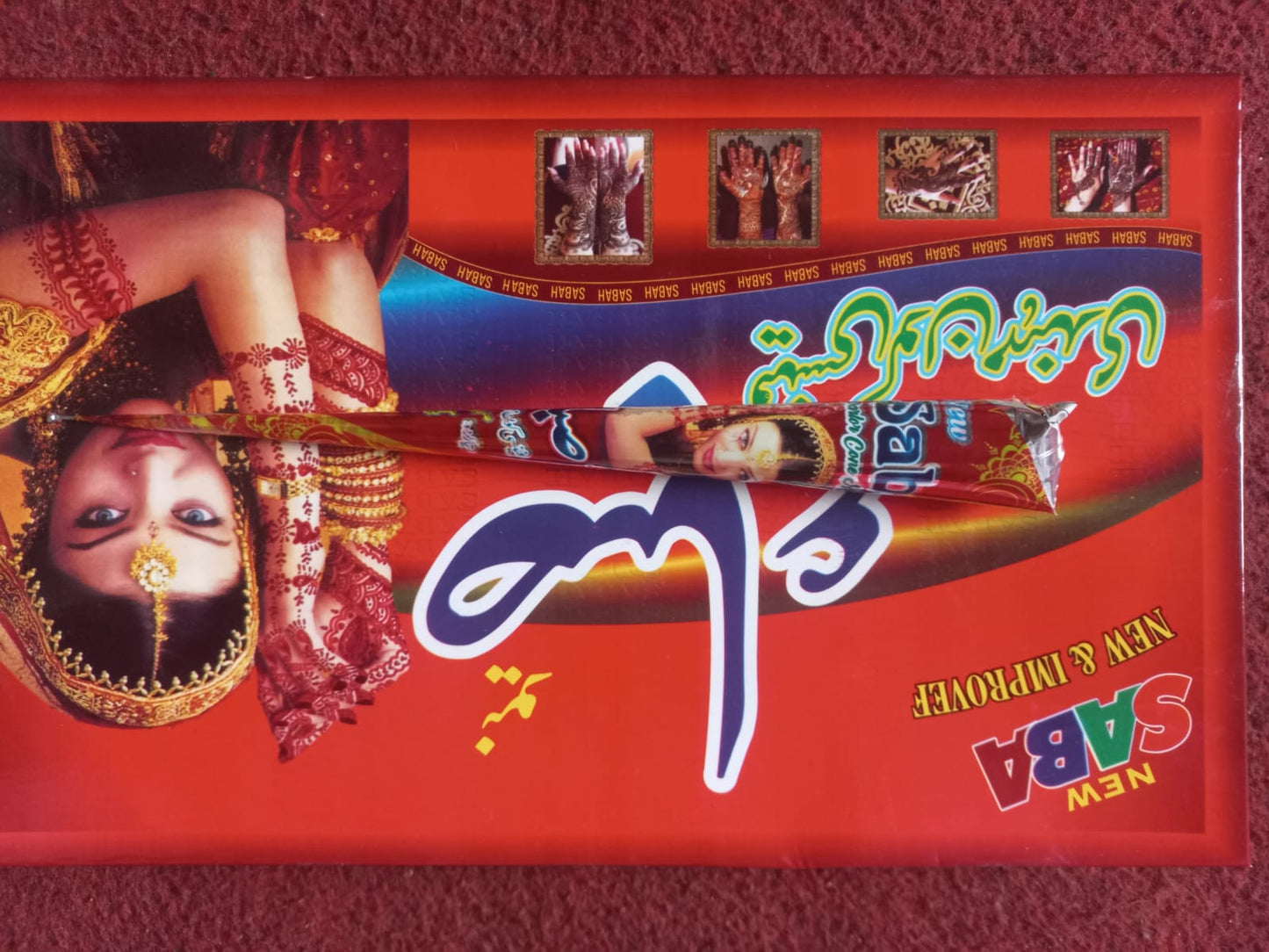 New SABA Fancy Cone Mehndi – Dark, Smooth & Long-Lasting