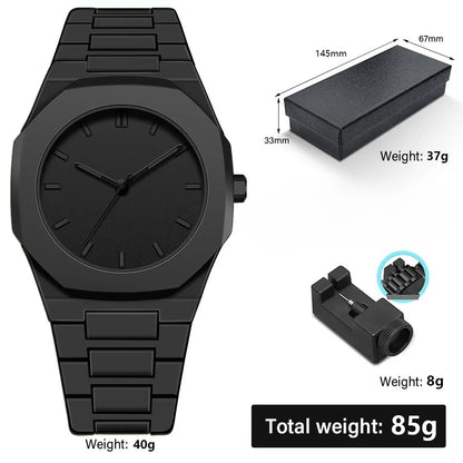 2025 New Modern Simple Creative Sports Watch Casual Design Business Waterproof Quartz Watches Gift for Men Reloj Hombre