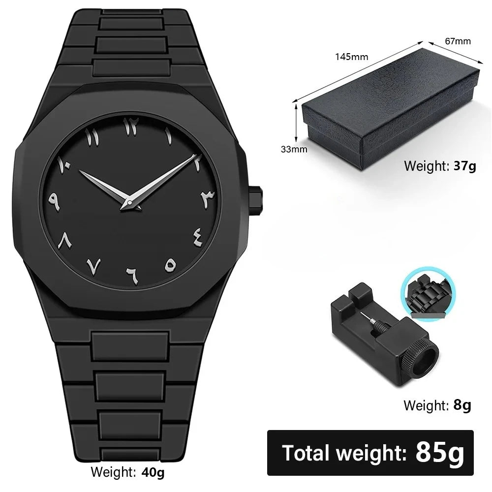 2025 New Modern Simple Creative Sports Watch Casual Design Business Waterproof Quartz Watches Gift for Men Reloj Hombre